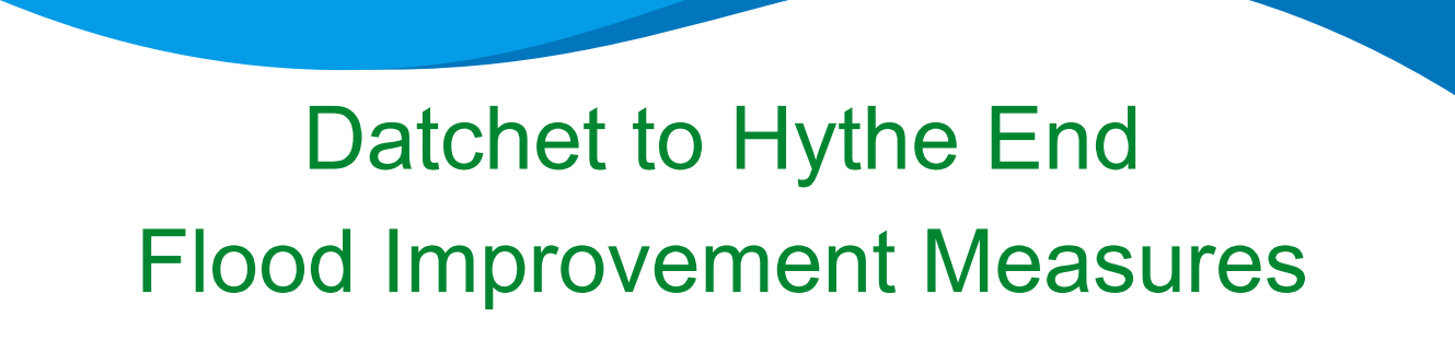 Datchet to Hythe End Flood Improvement Measures